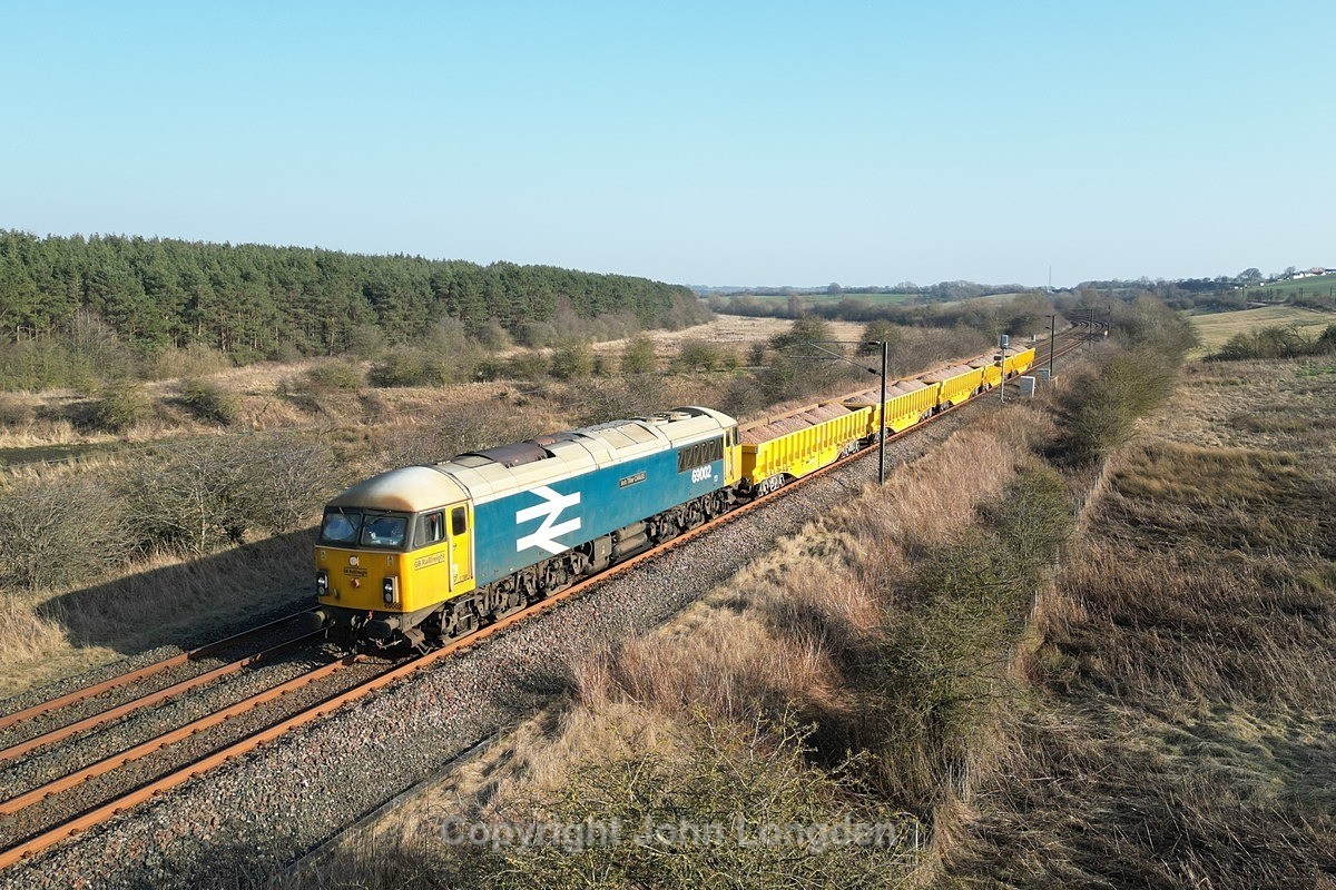 JL - 6.3.25 69002 6N71 Doncaster - Tyne Yard, Ferryhill - Latest shots