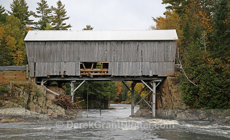 Magaguadavic River #7 Covered Bridge - Covered Bridges of New Brunswick