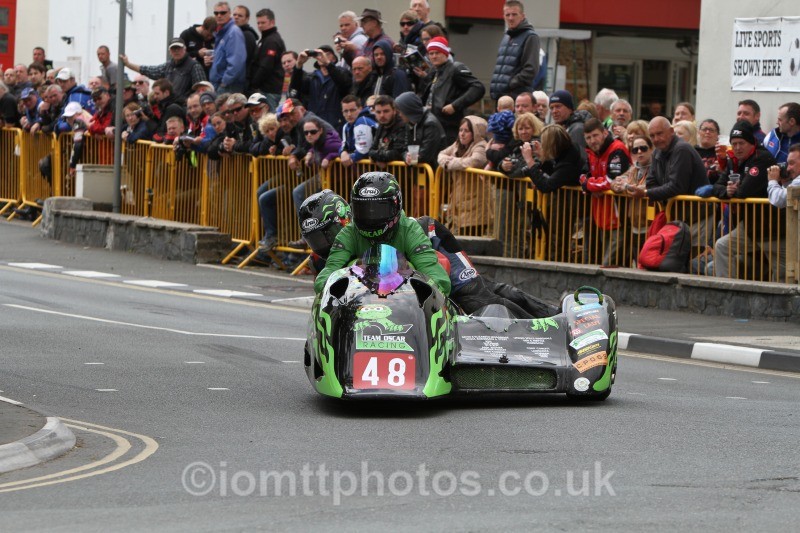 Deborah Barron & Karl Schofield - Sure Sidecar Race 2