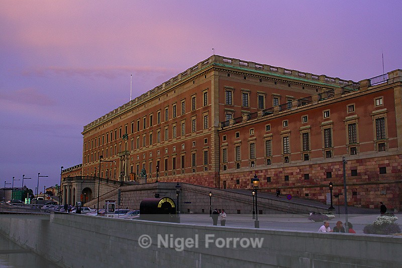 Kungliga Slottet (Royal Palace) at twilight - Stockholm, Sweden