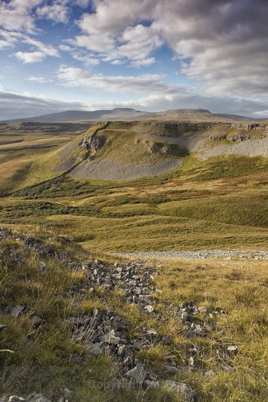 Hollow hills, formed of life, touched by time - Distant Hills