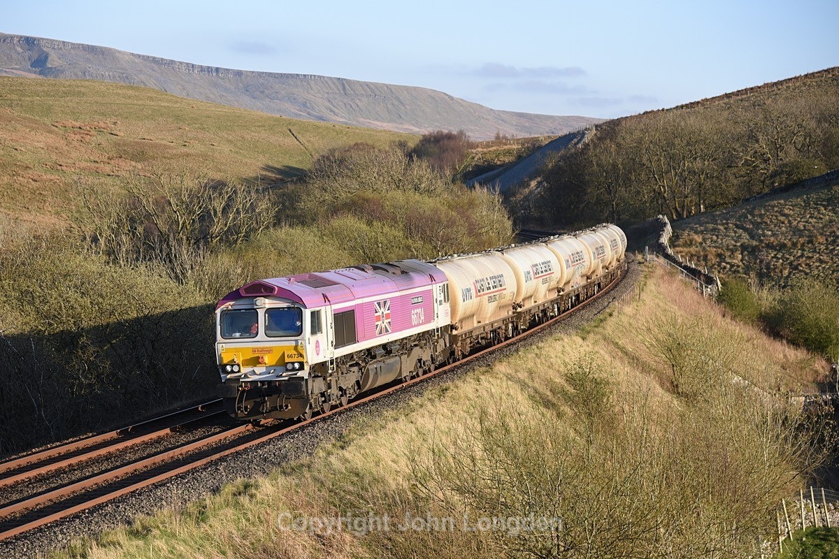 JL - 9.4.25 66734 6C00 Clitheroe - Carlisle NY, Birkett Common - Latest shots