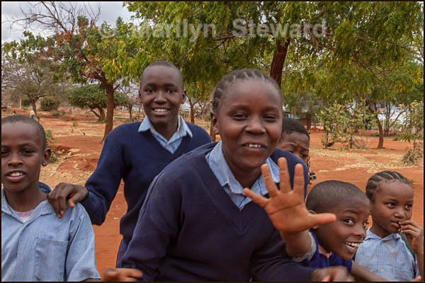 Saying goodbye #3 - Kalela Primary School, Kenya