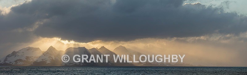 Sout Georgia sunset - Antartica
