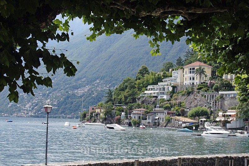 Ascona view of Lago Maggiore - Travel, city/land scapes