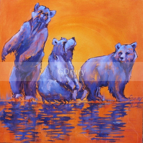 Yoga Bears - AVAILABLE PRINTS and Notecards