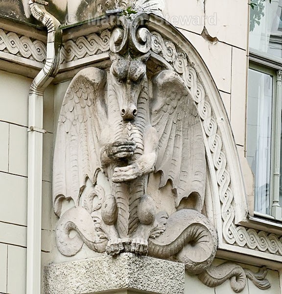 Riga-Dragon detail - Scandinavia and The Baltics