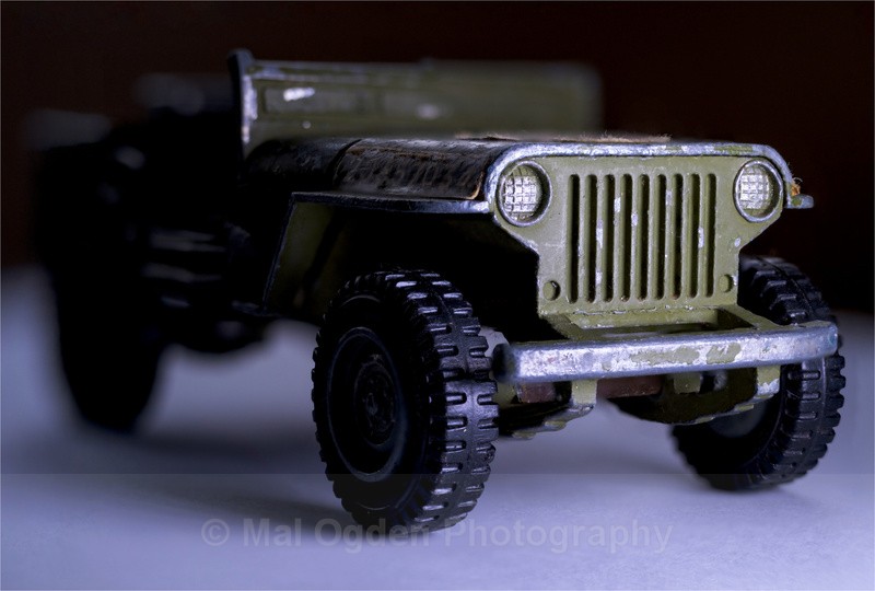 Willys Jeep - Digitally Manipulated