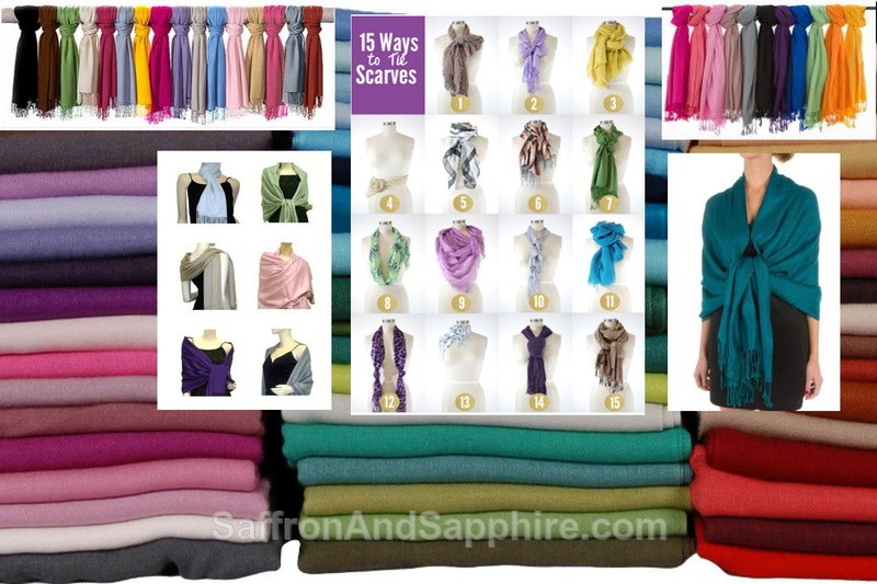 Traditional Pashmina Scarves