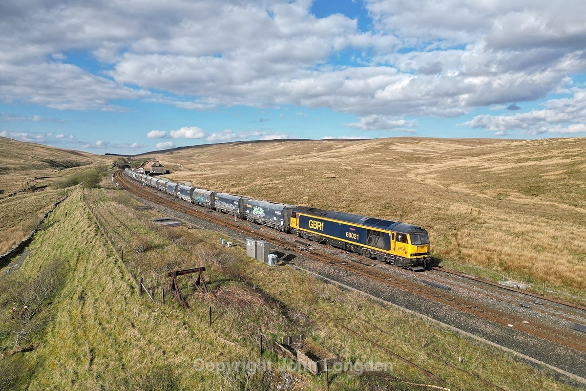 JL - 24.4.25 60021 6E77 Arcow - Hunslet, Blea Moor - Latest shots
