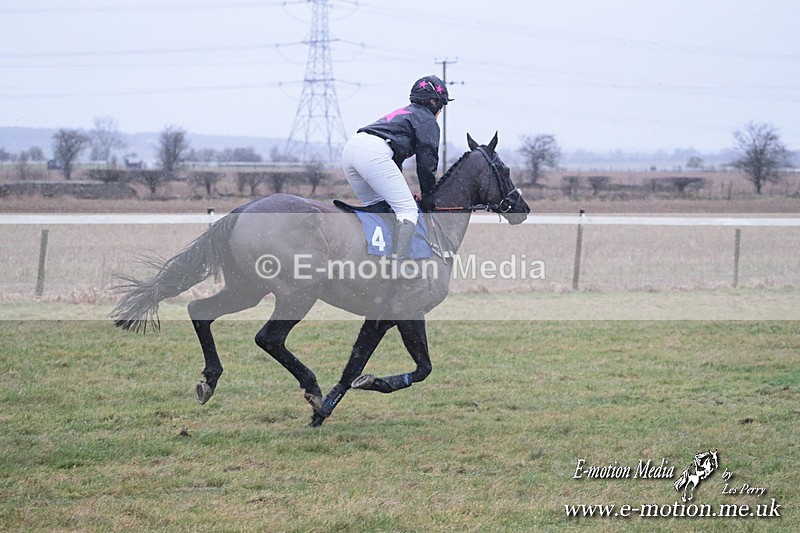 PtP 260125 296 - Cocklebarrow Point-to-Point racing with the Heythrop Hunt 26/01/25