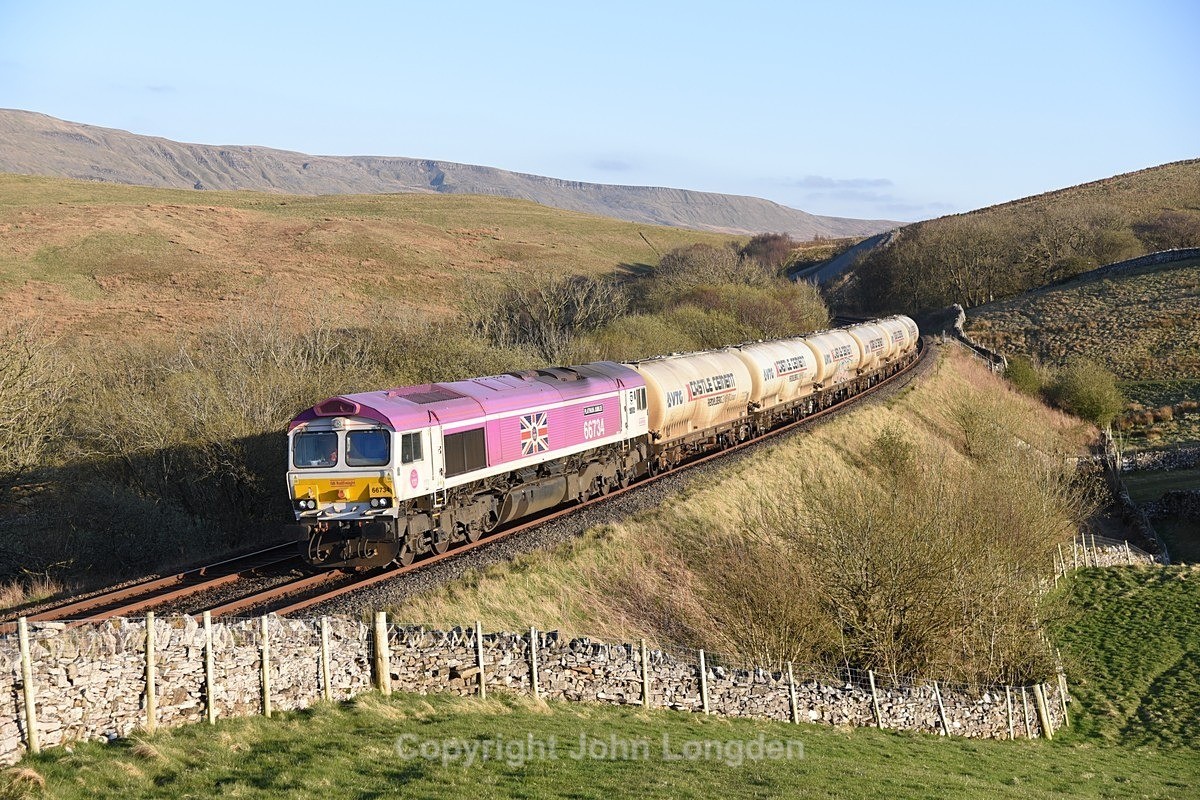 JL - 9.4.25 66734 6C00 Clitheroe - Carlisle NY, Birkett Common - Latest shots