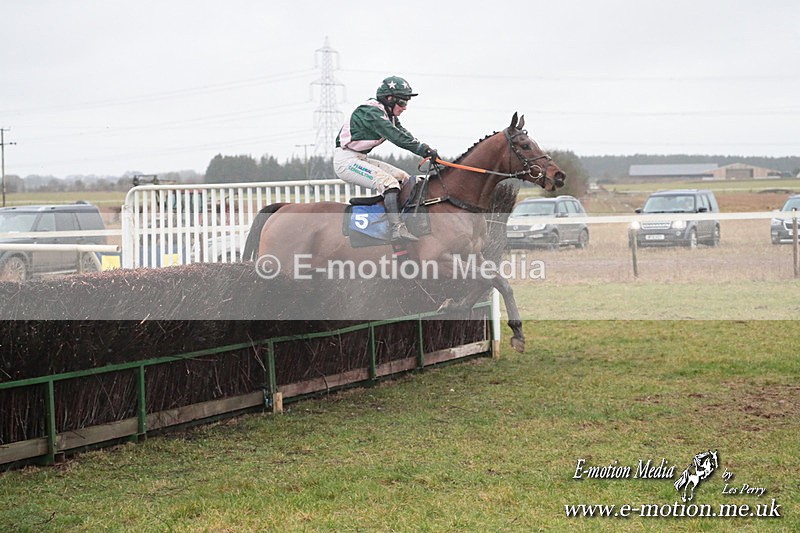 PtP 260125 756 - Cocklebarrow Point-to-Point racing with the Heythrop Hunt 26/01/25