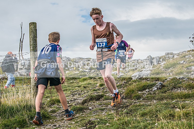 Year 8-9-164 - The English Schools Fell Running Championship Giggleswick Year 8-9 Sunday 6th October 2024