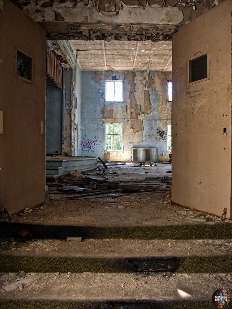 Henryton State Hospital | Theater Entrance - Henryton State Hospital