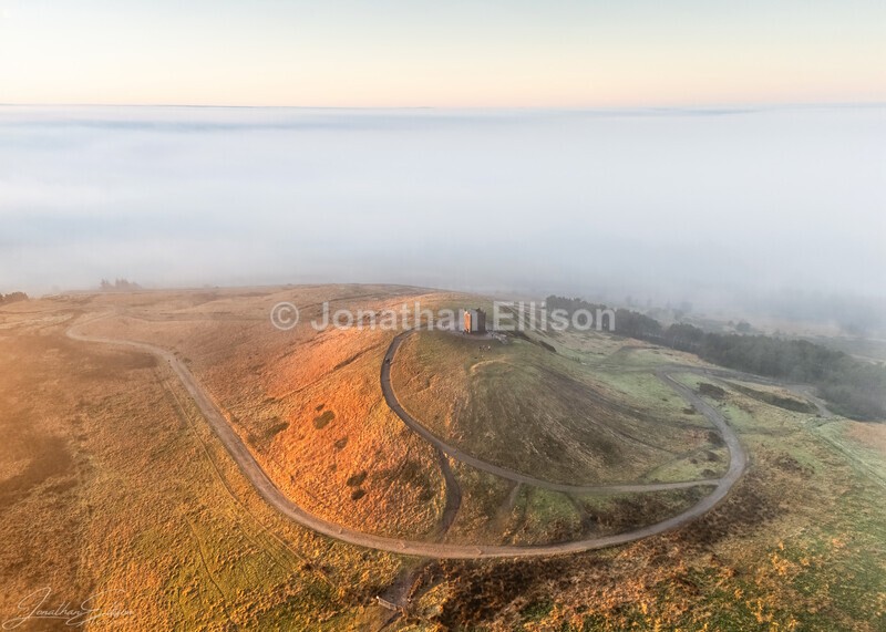 Rivington Pike Above The Fog - Rivington And Surrounding Areas