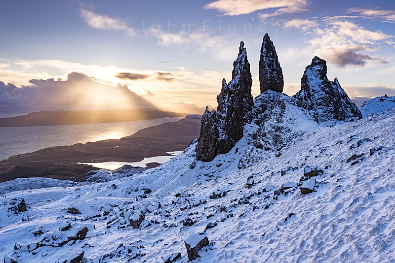 Old Man of Storr Winter sunrise - Scotland (New images).