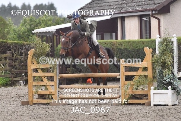 JAC_0967 - CLASS 7 BHS Scotland Riding Club Style Jumping (0.85m)