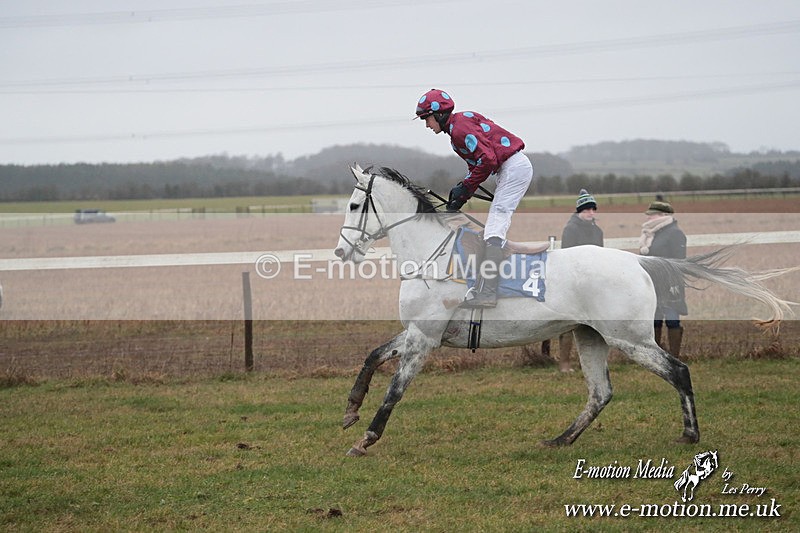 PtP 260125 522 - Cocklebarrow Point-to-Point racing with the Heythrop Hunt 26/01/25