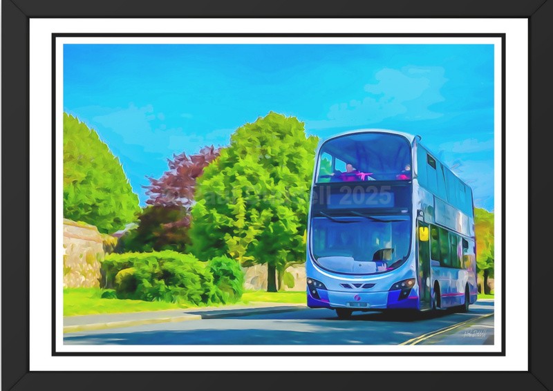 Moving Britain, Taxis & Buses by Paul Duddell, Whispers & Strokes - Artist, Painter, and Photographer