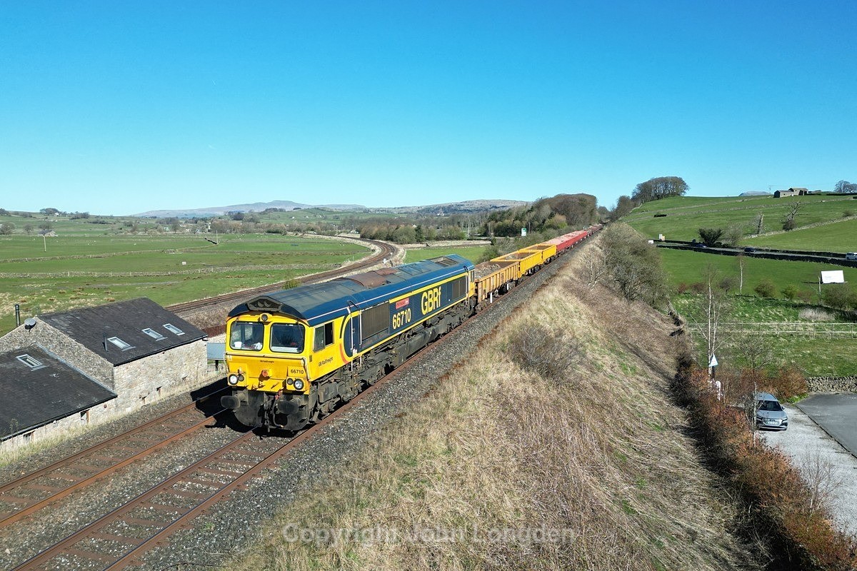 JL - 6.4.25 66710 6G62 Settle - Bescot, Settle Jn - Latest shots