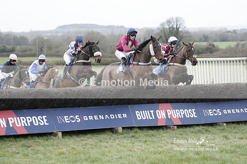 PtP 250223 0124 - Kimblewick Hunt Point-to-Point Kingston Blount 25/02/23
