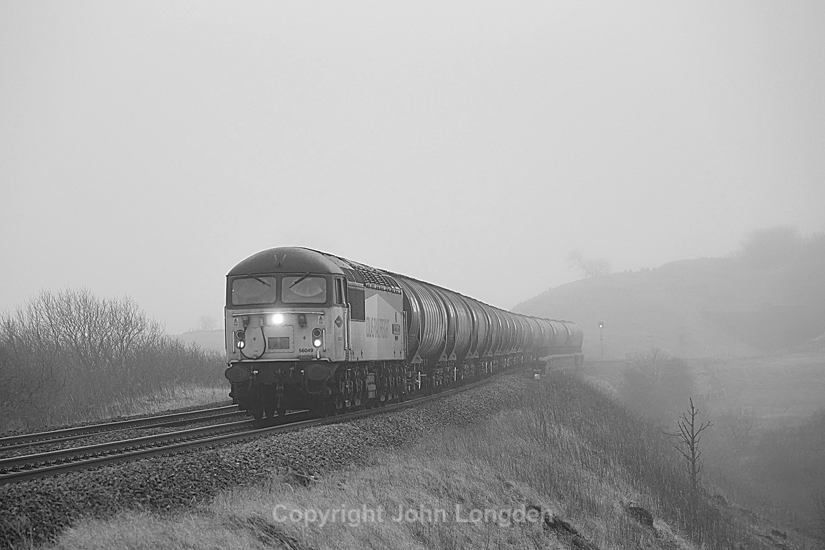 JL - 20.1.25 56049 6Z32 Ribble Rail Docks - Eastriggs MOD, Lunds - Latest shots