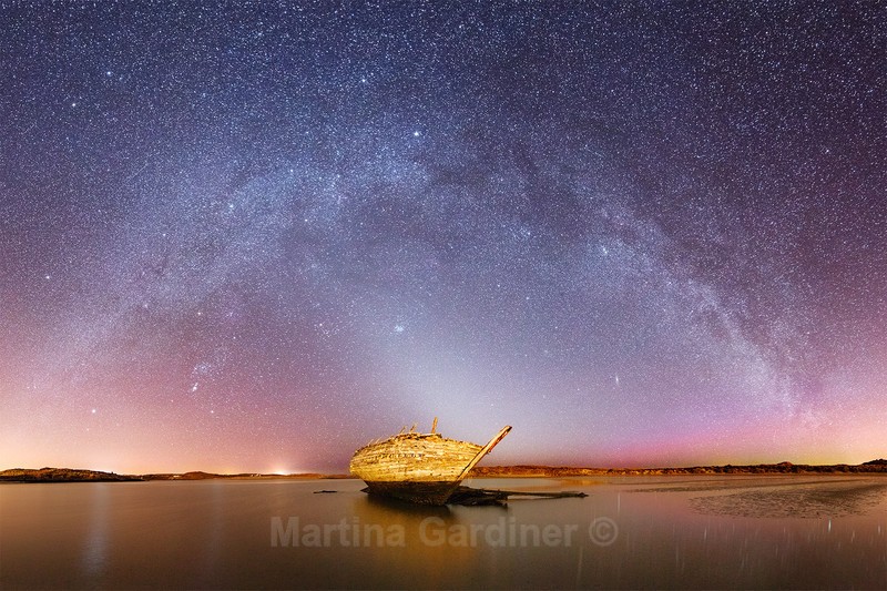 Starlight Reflections at Bád Eddie - Ireland by Night
