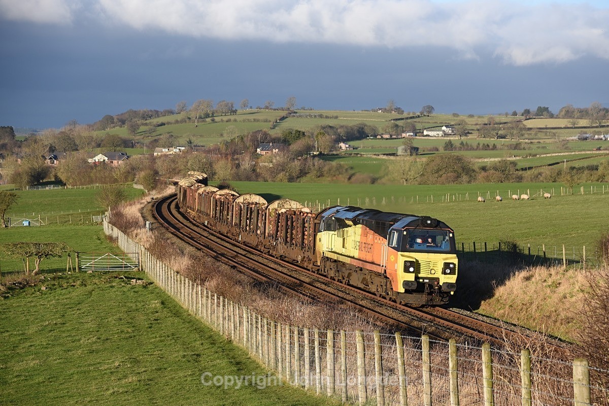 JL - 13.1.22 70807 6K37 Carlisle - Chirk, Langwathby - Langwathby