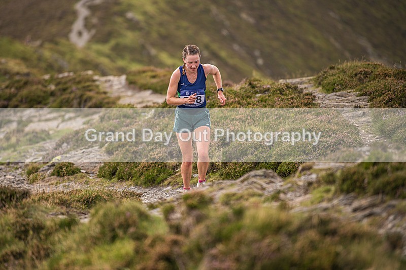 Uphill Only-208 - British Athletics Off Road Running Championships Senior Uphill Only Trial - Skiddaw Friday 15th Augu