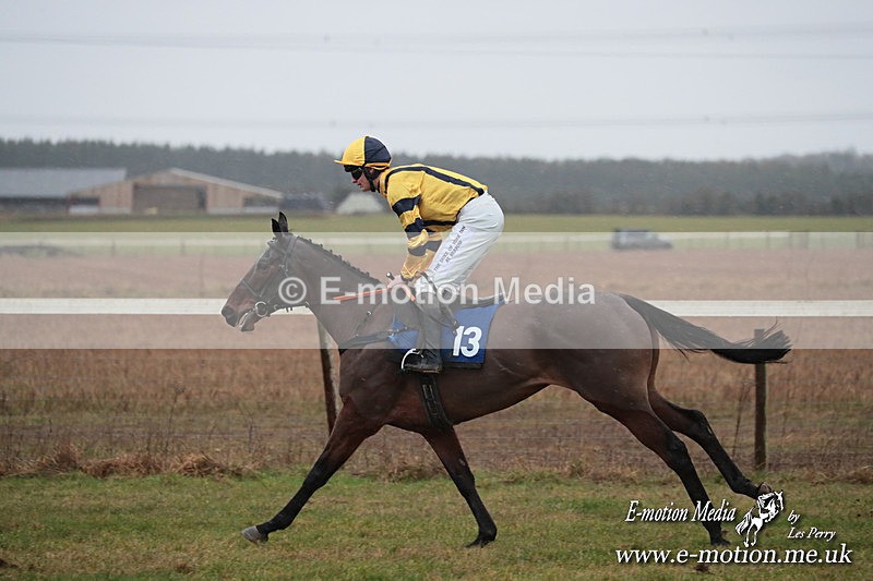 PtP 260125 208 - Cocklebarrow Point-to-Point racing with the Heythrop Hunt 26/01/25