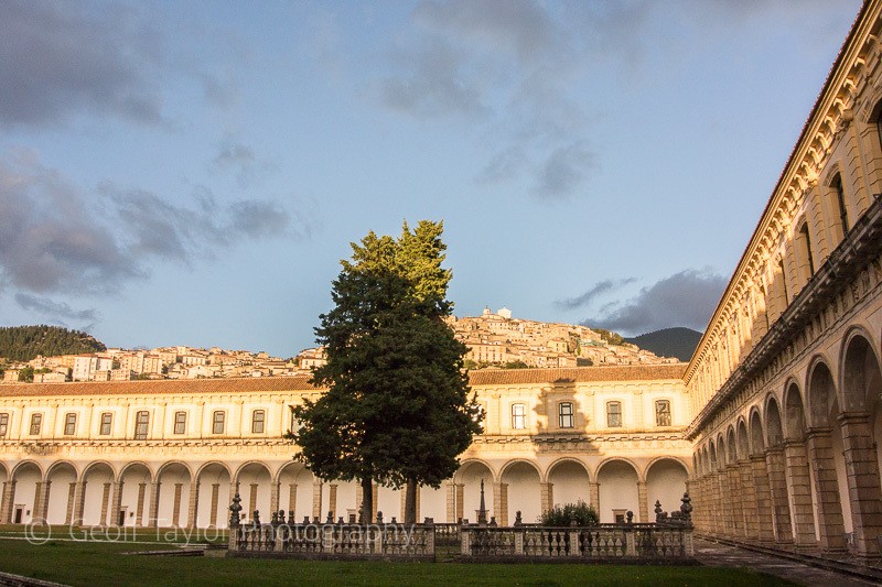 Padula from Monastery - Naples, Padula & Northern Calabria