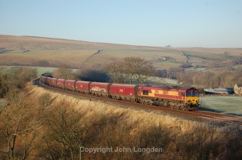 14.1.12 - 66043 6E85 Hunterston - Drax, Smardale - Smardale