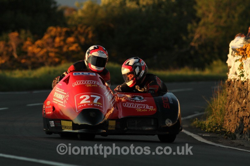 Nicholas Dukes / William Moralee BLR / DynoBike - Monday Practice - Sidecars