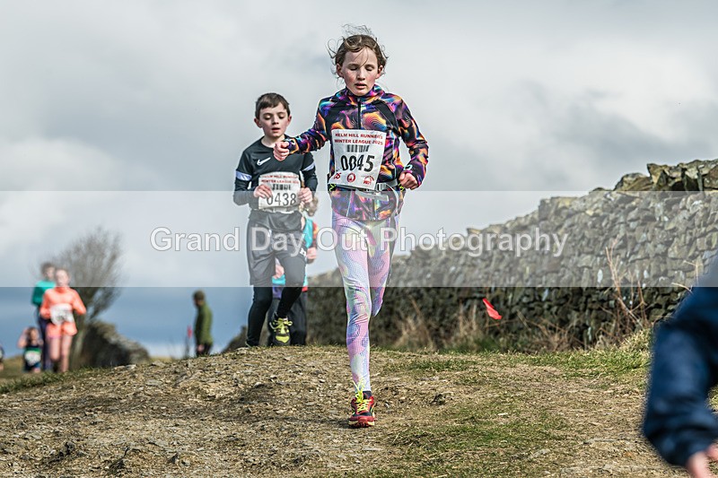 Helm Hill -191 - Kendal Winter League Helm Hill Fell Races (Under 13/15/17 & Seniors) Sunday 16th March 2025
