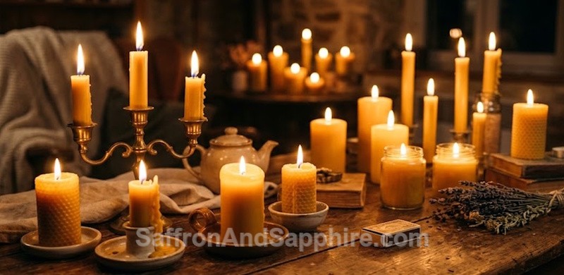 Votive Candles 100% Pure Beeswax