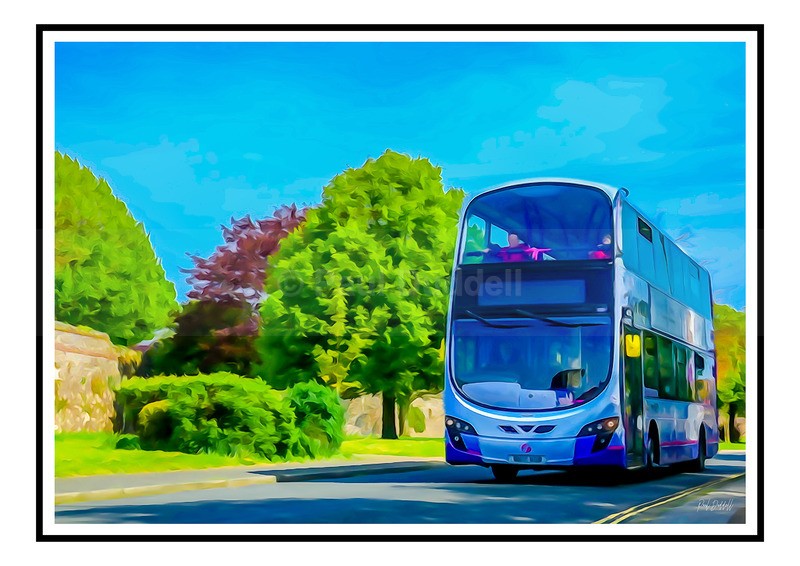Moving Britain, Taxis & Buses by Paul Duddell, Whispers & Strokes - Artist, Painter, and Photographer