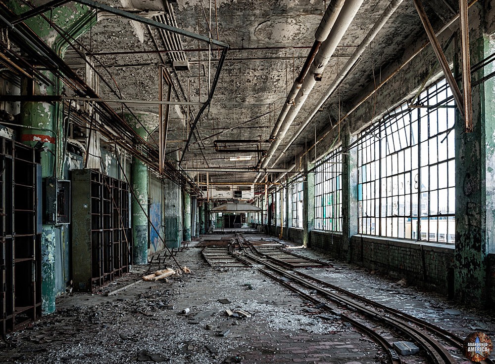 Fisher Body Plant 21 (Detroit, PA) Remains of the Rails