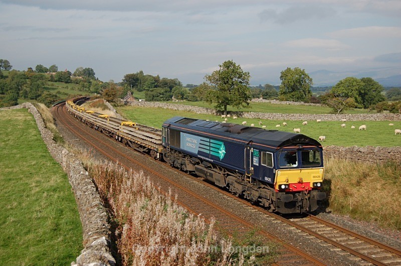 30.9.13 - 66426 6K05 Carlisle - Crewe, Crosby Garrett - Crosby Garret