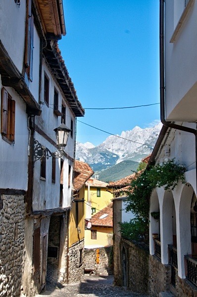 Potes Street - Picos de Europa, Spain