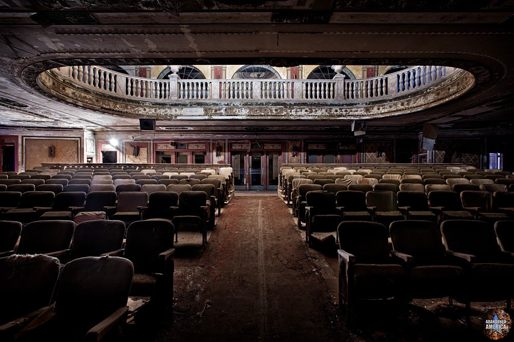 The Abandoned Palace Theatre in Bridgeport, CT