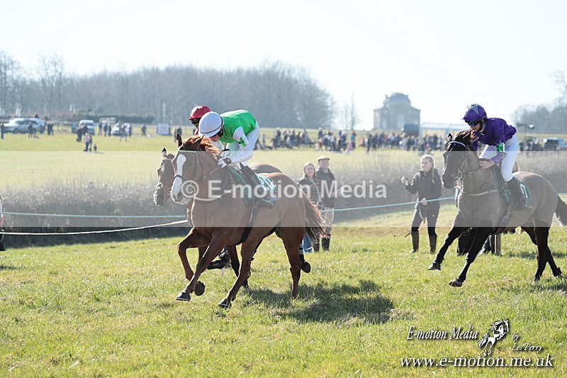 PR 010325 220 - Pony Racing from Beaufort Races Didmarton 01/03/25