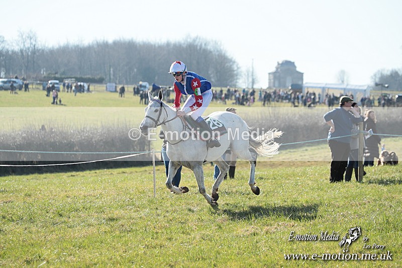 PR 010325 211 - Pony Racing from Beaufort Races Didmarton 01/03/25