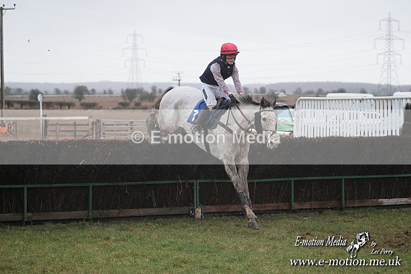 PtP 260125 595 - Cocklebarrow Point-to-Point racing with the Heythrop Hunt 26/01/25