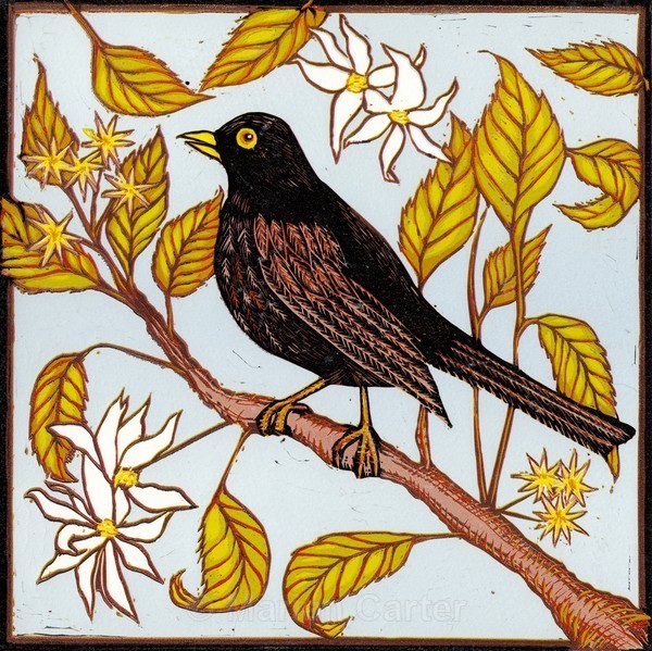 Songbird - Reduction Linocuts