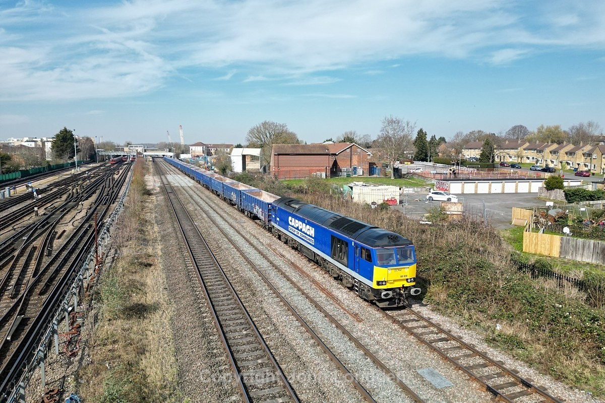 JL - 19.3.25 60028 6Z22 Quainton Railhead - Tytherington, West Ruislip - Latest shots