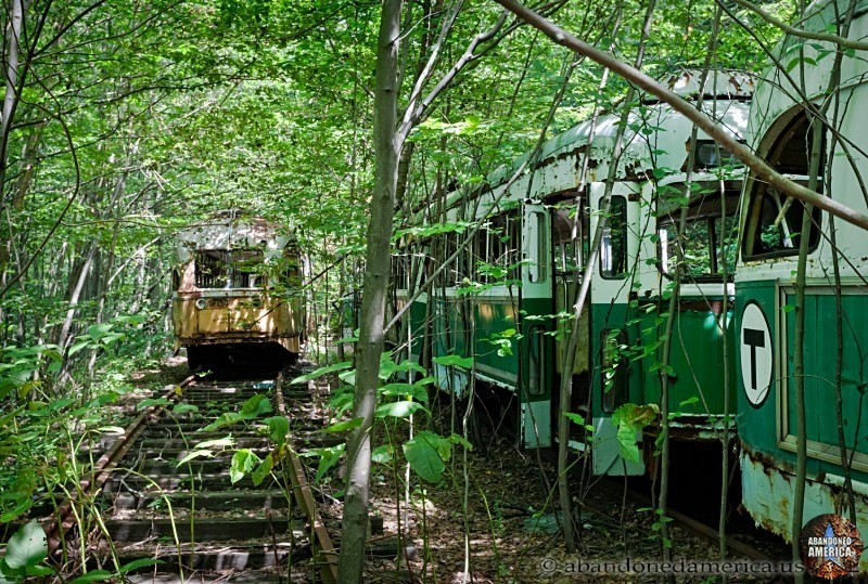 Trolley Graveyard | Abandoned America
