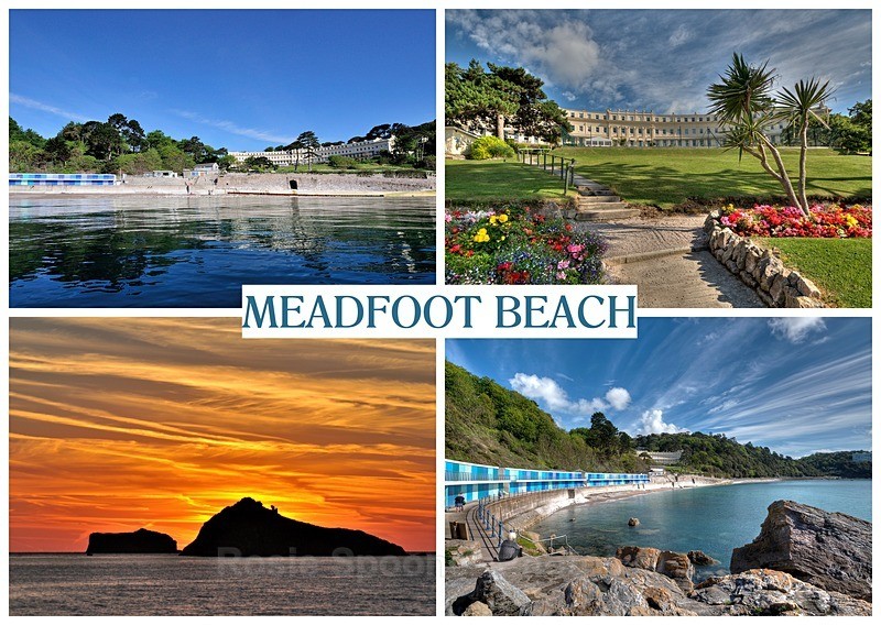 RSP054 New Meadfoot Views - Meadfoot Beach Postcards