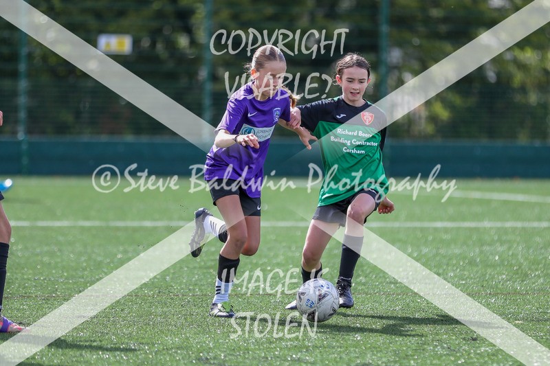 1DX20038 - 2025-09-13 FC Abbey Meads U13 Blue Girls V AFC Corsham U13 Pumas