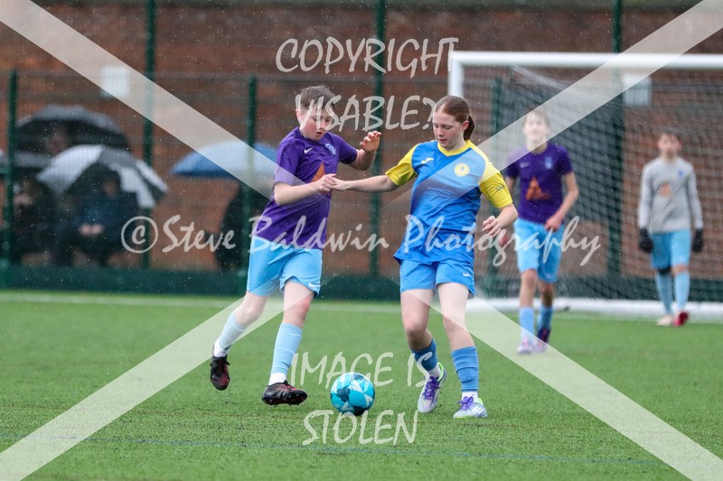 1DX20186 - 2026-02-15 FC Abbey Meads U13 Purple V Royal Wootton Bassett Town Youth U13 Yellow